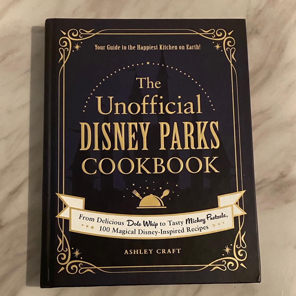 Disney Parks Cookbook - Blue and Gold